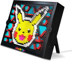 Pokémon Light-Up Peg Art Set – HD LED Grid Craft Kit with 1,000 Mini Pegs
