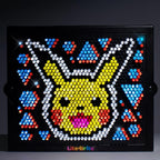 Pokémon Light-Up Peg Art Set – HD LED Grid Craft Kit with 1,000 Mini Pegs