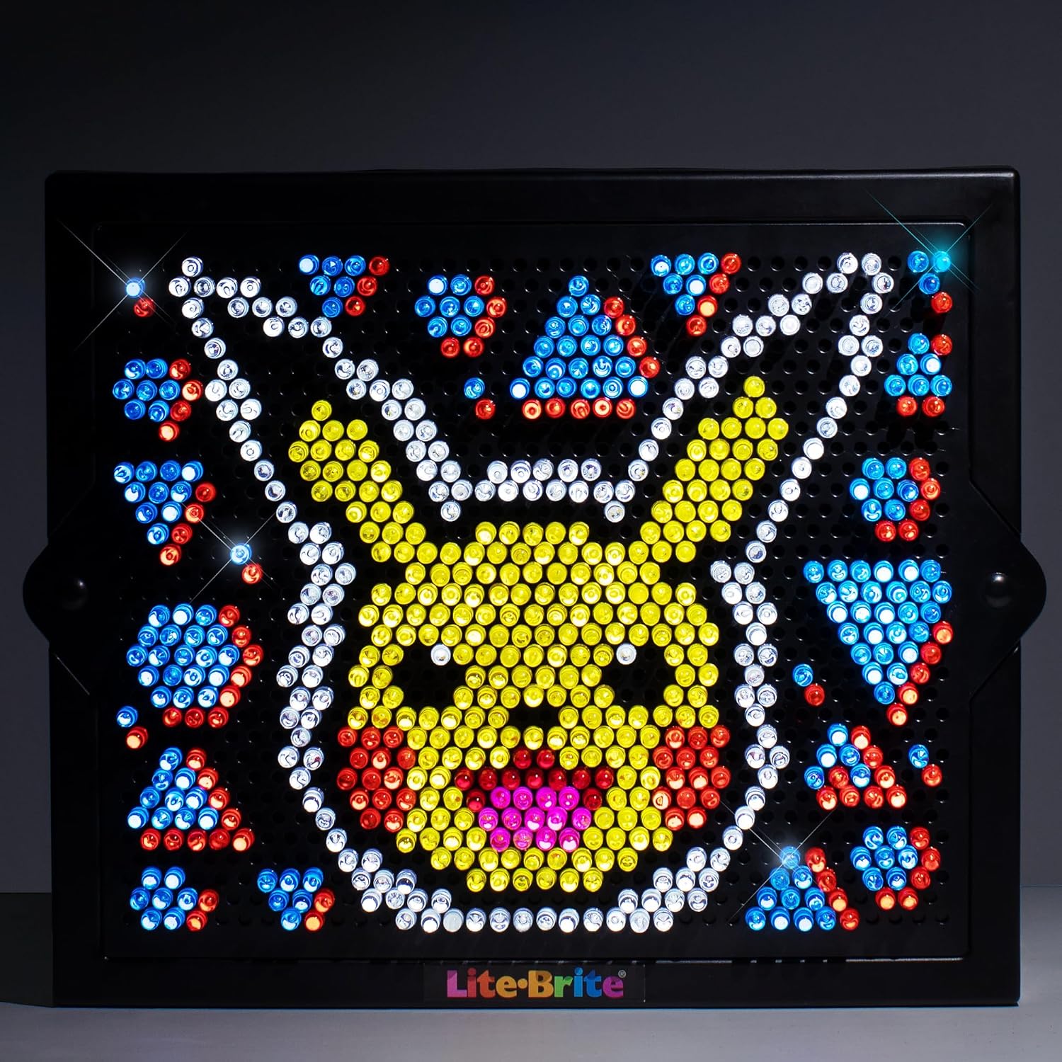 Pokémon Light-Up Peg Art Set – HD LED Grid Craft Kit with 1,000 Mini Pegs