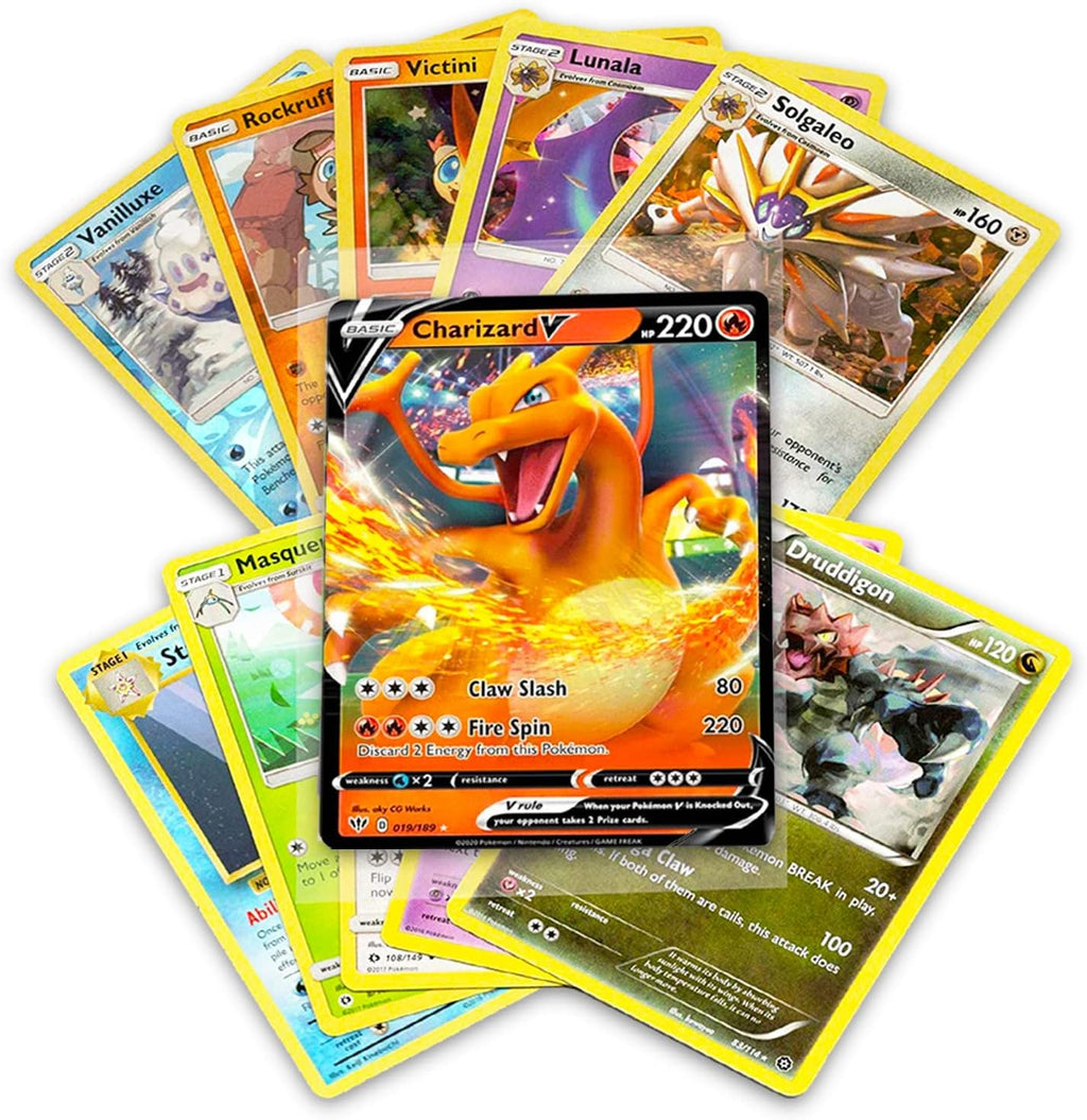 Pokémon Card Lot 50+ Cards – Holo Bundle with Guaranteed Rare Card