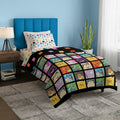 Pokémon 4-piece twin bedding set with Pikachu, Charmander and Squirtle comforter and sheets