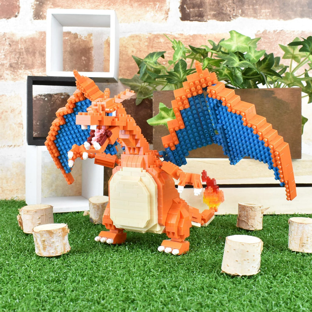 Nanoblock Pokémon Charizard Deluxe Edition – 770 Piece Building Model Kit