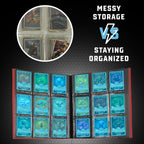 360 Pocket Card Binder – 9-Pocket Side-Loading TCG & Sports Card Album