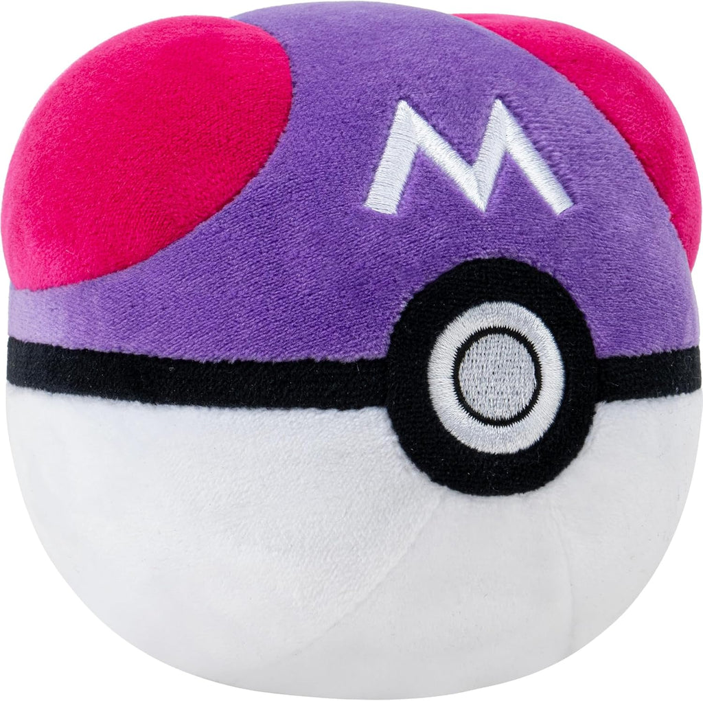 Pokémon Poké Ball Plush 4-Pack – Soft Mini Ball Plush Set for Kids