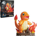 4D Build Pikachu 3D Puzzle – Pokémon Model Kit with 201 Pieces for Display