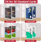 Magnetic Card Holders 35pt 8-Pack – Clear Acrylic Case for Trading Cards