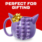 Pokémon Gengar 3D Sculpted Mug – 20 oz Ceramic Collectible Coffee Mug