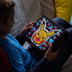 Pokémon Light-Up Peg Art Set – HD LED Grid Craft Kit with 1,000 Mini Pegs