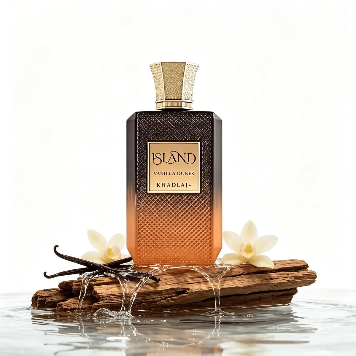 Khadlaj Island Vanilla Dunes Extrait de Parfum 3.4 oz – Unisex Vanilla Scent HorizonHub Store