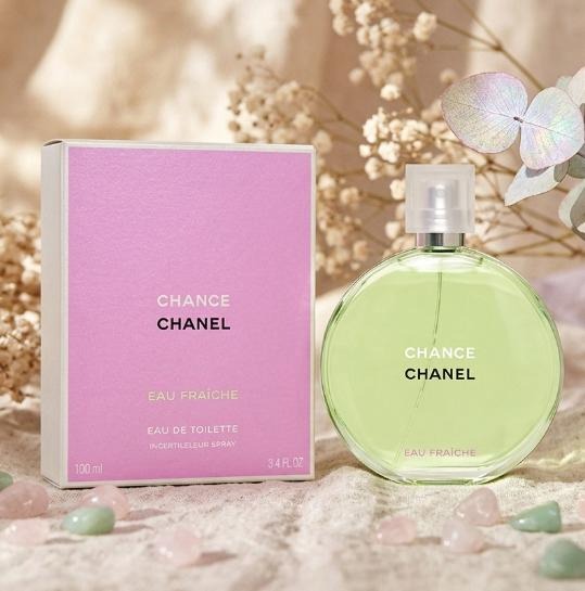 CHANEL Chance Eau Fraîche Women's Eau de Toilette Spray – 3.4 oz (100 ml)