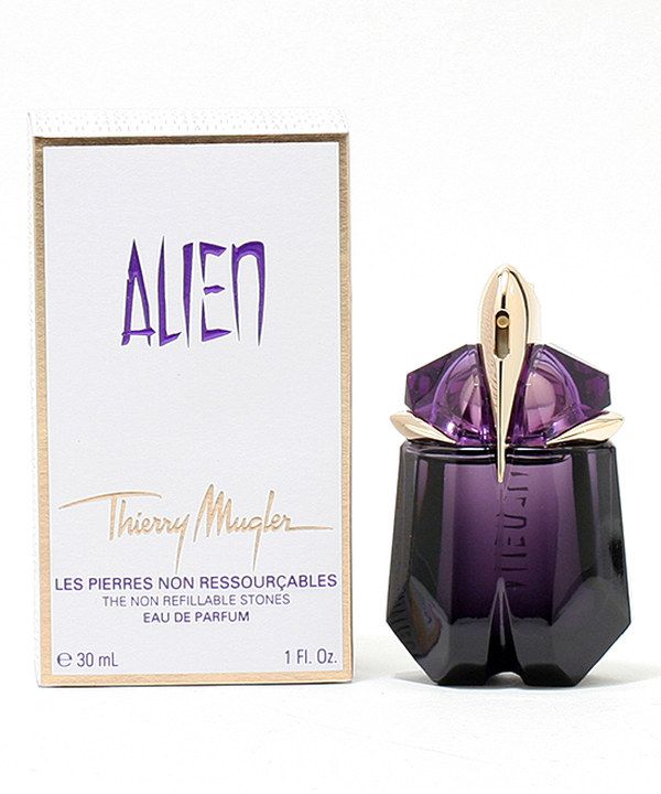 Alien by Thierry Mugler Eau de Parfum 3 oz gemstone-shaped bottle, long lasting amber floral fragrance for women