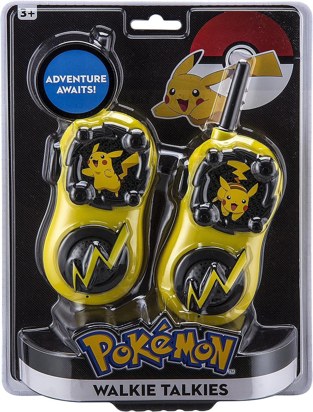 Pokémon Pikachu Walkie Talkies for Kids – Long Range Two-Way Radios
