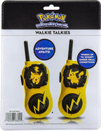 Pokémon Pikachu Walkie Talkies for Kids – Long Range Two-Way Radios
