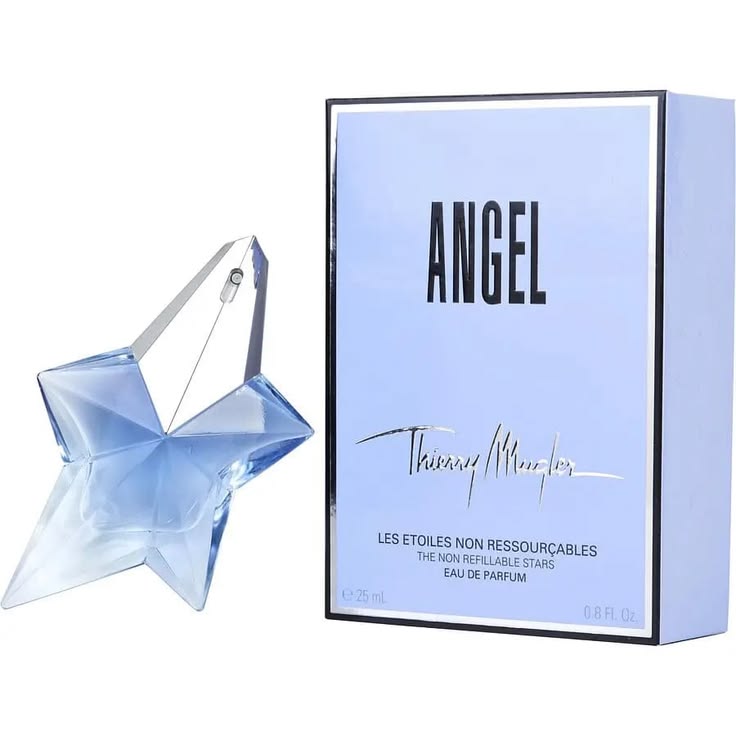 Mugler Angel Eau de Parfum 50ml blue star-shaped bottle for women