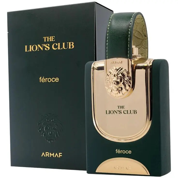 Armaf The Lion's Club Feroce EDP 3.4 oz - Men's Eau de Parfum Spray, Long Lasting Intense Fragrance HorizonHub Store