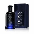 Boss Bottled Night by Hugo Boss for Men 3.3 oz 100ml Eau de Toilette EDT spray bottle with original brand new retail box on a clean white background.