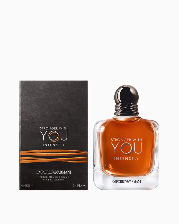 Emporio Armani Stronger With You Intensely Eau de Parfum 100ml bottle for men