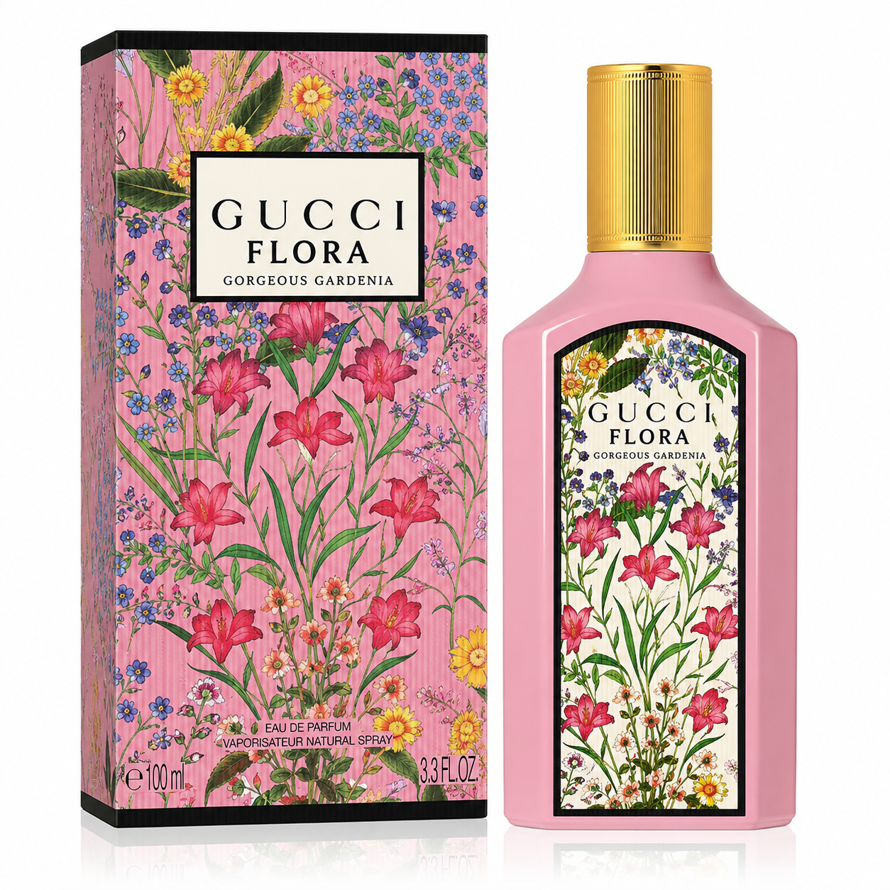 Gucci Flora Gorgeous Gardenia EDP 3.3 oz 100 ml Perfume for Women