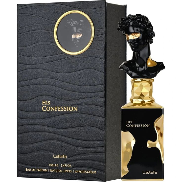 Lattafa His Confession Eau de Parfum 100ml bottle for men