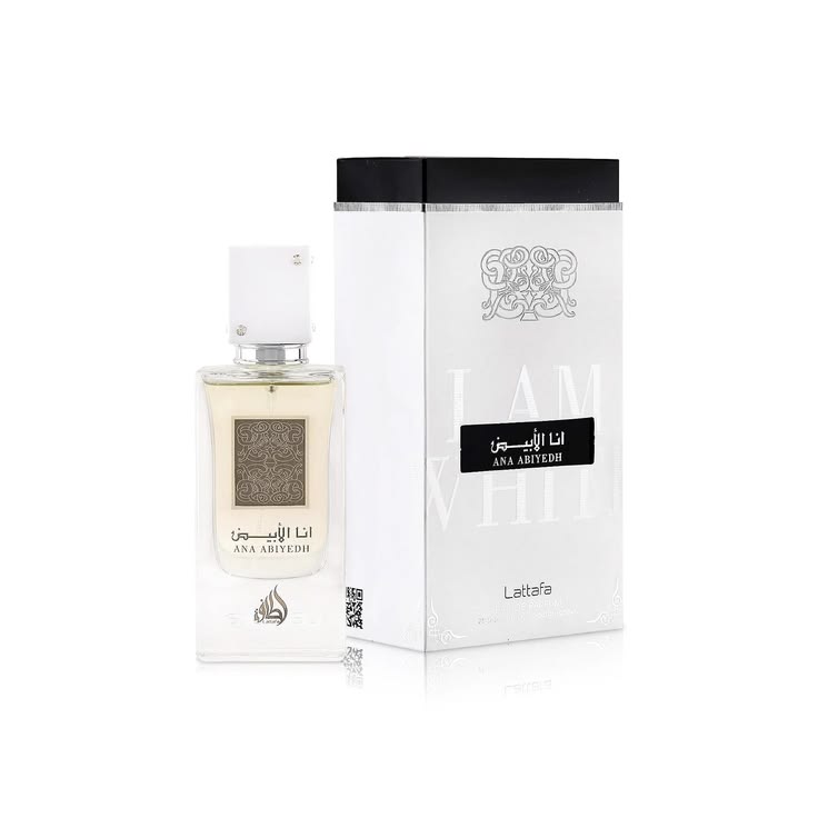 Lattafa Ana Abiyedh Eau de Parfum 60ml white bottle