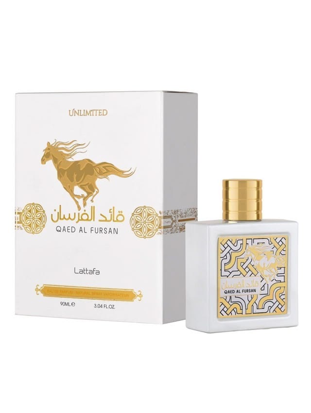 Lattafa Qaed Al Fursan Unlimited Eau de Parfum 100ml bottle