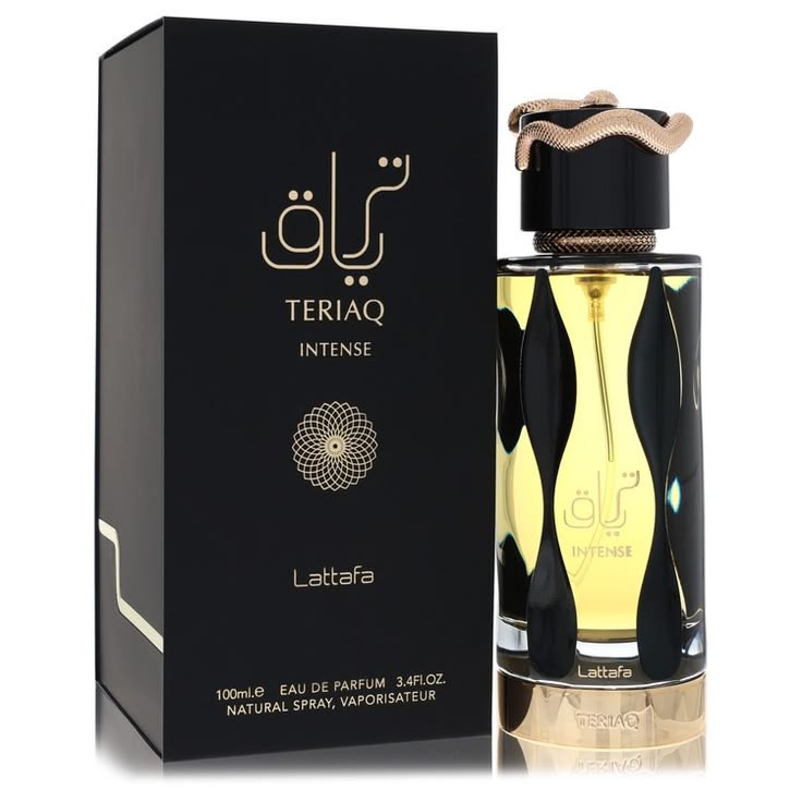 Lattafa Teriaq Intense Eau de Parfum 100ml bottle