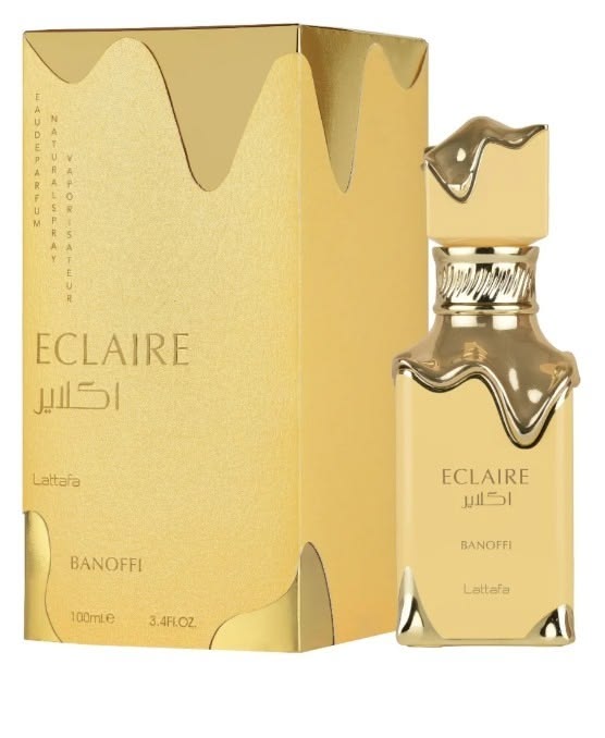 Lattafa Eclaire Banoffi Eau de Parfum 100ml bottle