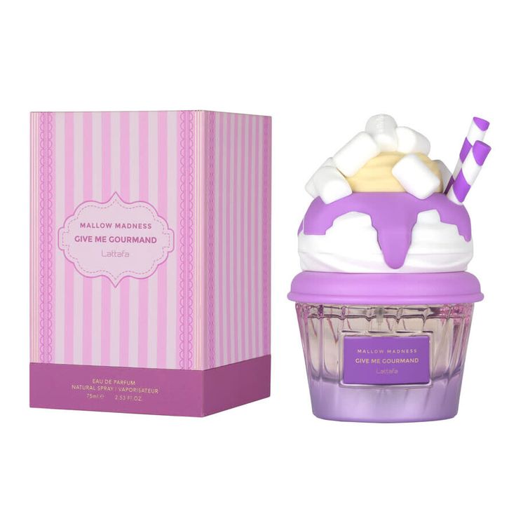 Lattafa Give Me Gourmand Mallow Madness Eau de Parfum 75ml bottle for women