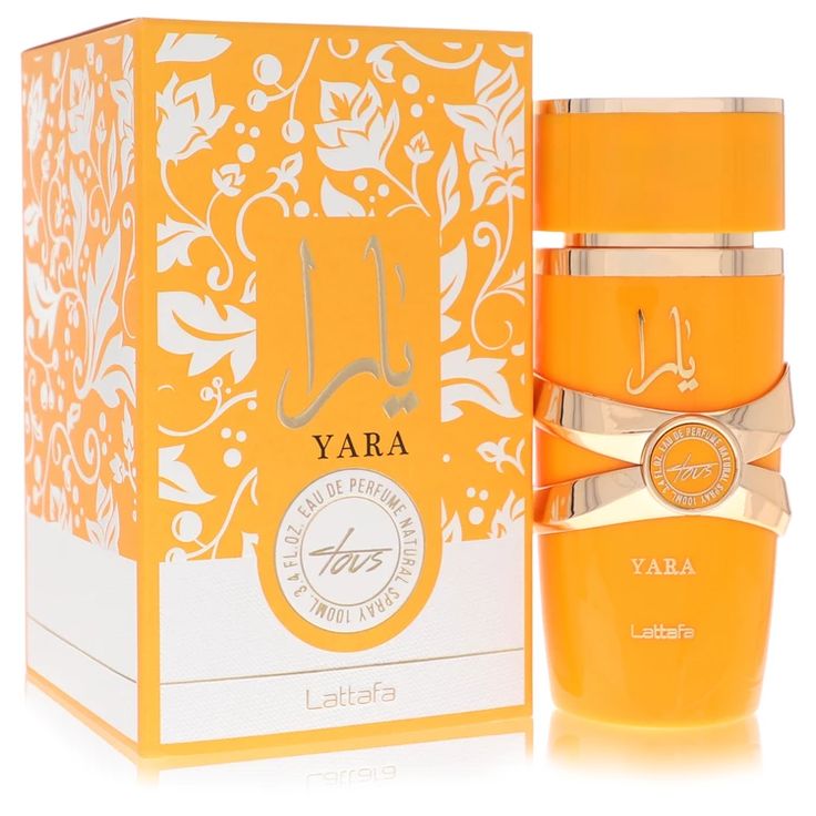 Lattafa Yara Tous Eau de Parfum 100ml orange bottle for women