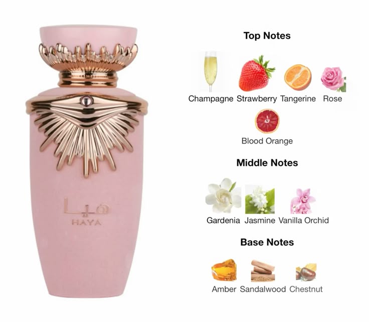 Lattafa Haya Eau de Parfum Spray 100ml / 3.4oz for Women