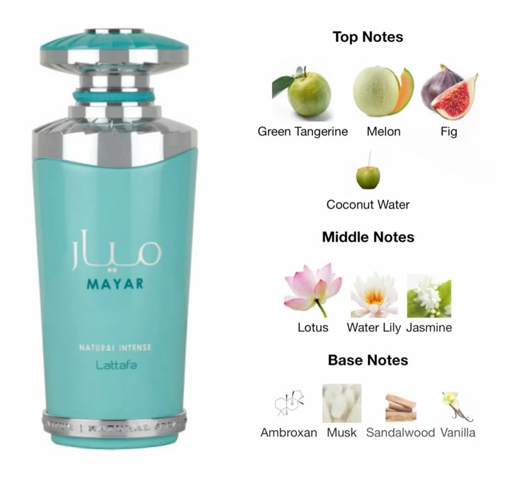Lattafa Mayar Natural Intense Eau de Parfum Spray 100ml / 3.4oz for Women