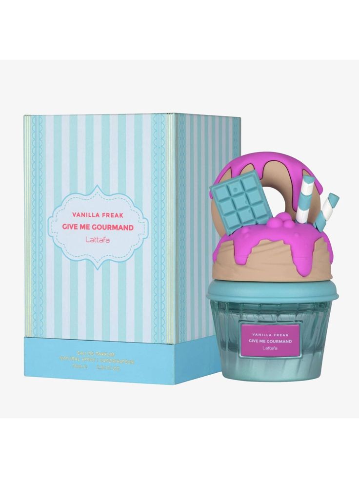 Lattafa Give Me Gourmand Vanilla Freak Eau de Parfum 75ml bottle