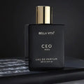 Bella Vita Luxury CEO Man Eau de Parfum 100ml spray bottle, long lasting woody fragrance for men
