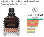 Valentino Uomo Born in Roma Coral Fantasy EDT 3.4 oz – Men's Fresh Woody Cologne