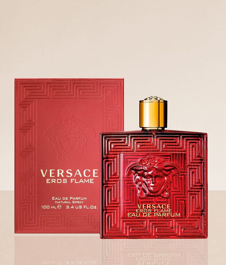 Versace Eros Flame Eau de Parfum Spray 100ml red bottle for men