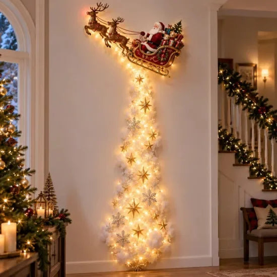 Christmas Magic Trail LED Wall Light Alsonic UK