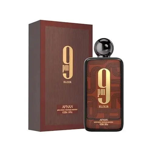Afnan 9 PM EDP for Men 3.4 oz – Sweet Spicy Amber Cologne New in Box HorizonHub Store