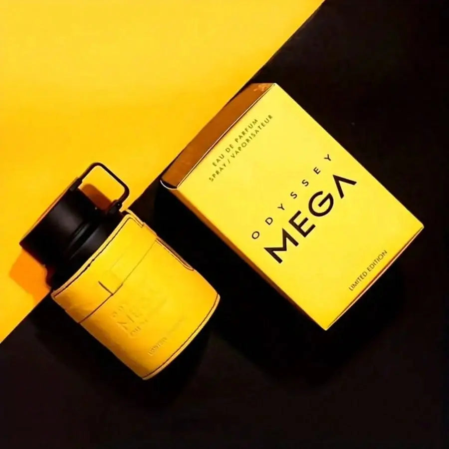 Armaf Odyssey Mega EDP for Men 3.4 oz – Long Lasting Woody Cologne HorizonHub Store