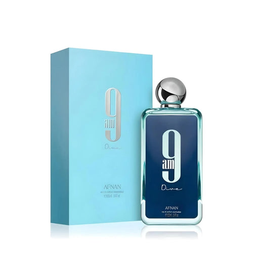 Afnan 9AM Dive Eau de Parfum 100ml sealed bottle unisex