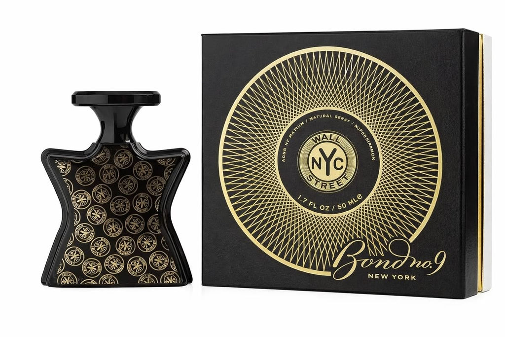 Bond No. 9 Wall Street Eau de Parfum 3.4 oz star-shaped bottle, long lasting luxury unisex fragrance, new in box