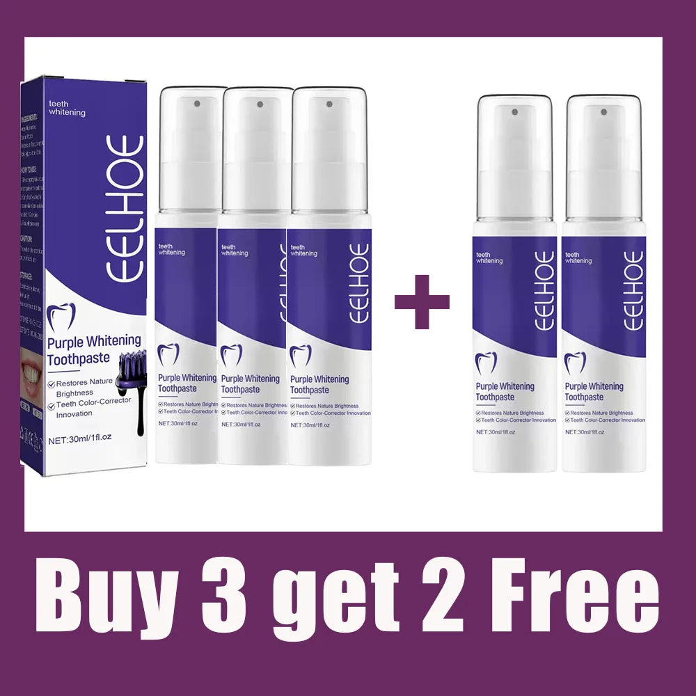 Purple Whitening Toothpaste – 30ml Pump Alsonic UK