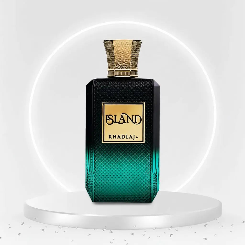 Khadlaj Island Extrait de Parfum 3.4 oz – Unisex Fresh Aquatic Fragrance HorizonHub Store