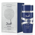 Lattafa Asad Zanzibar Eau de Parfum spray bottle 3.4 oz 100ml for men