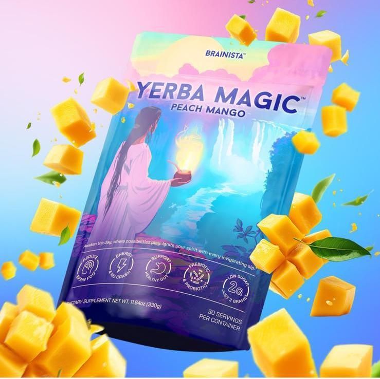 Instant Yerba Mate Powder | 30 Servings Natural Energy Tea Drink Mix Stylish Shop