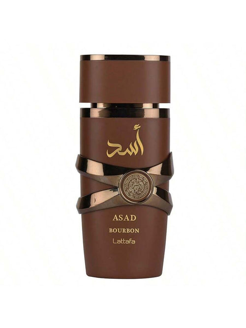 Lattafa Asad Bourbon EDP 3.4 oz – Men's Sweet Woody Cologne 100ml