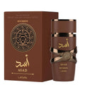 Lattafa Asad Bourbon Eau de Parfum spray bottle 3.4 oz 100ml for men