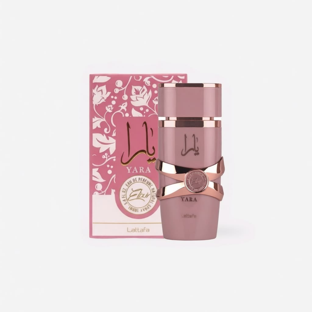 Lattafa Yara Elixir Eau de Parfum spray bottle 3.4 oz 100ml for women