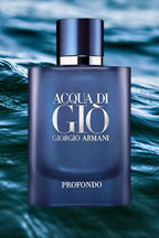 Giorgio Armani Acqua di Gio Profondo Eau de Parfum 3.4 oz 100 ml men's cologne bottle