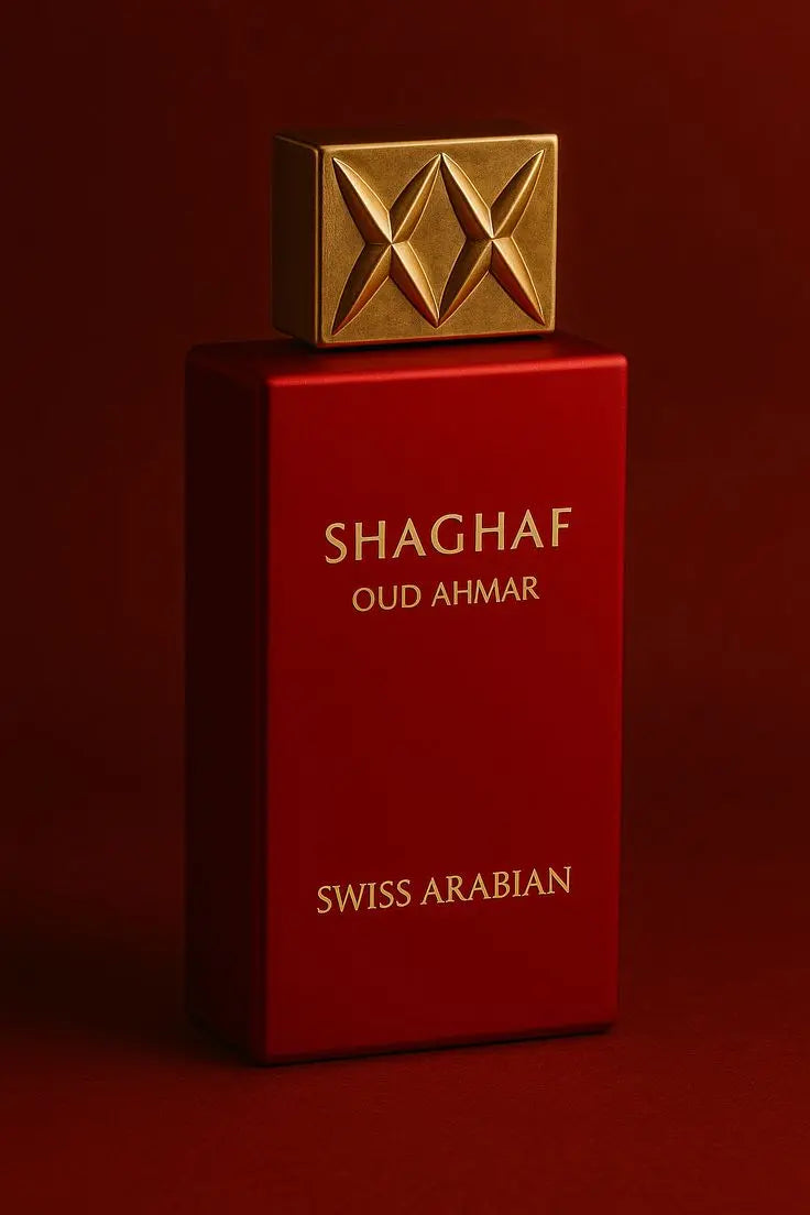 Swiss Arabian Shaghaf Oud Ahmar EDP 2.5 oz – Unisex Oud Fruity Fragrance HorizonHub Store