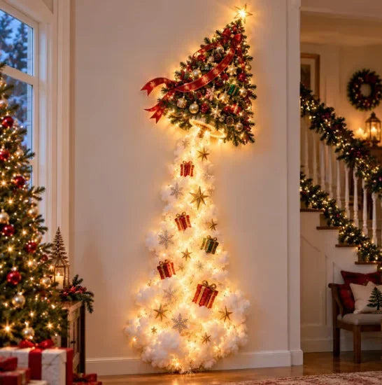 Christmas Magic Trail LED Wall Light Alsonic UK
